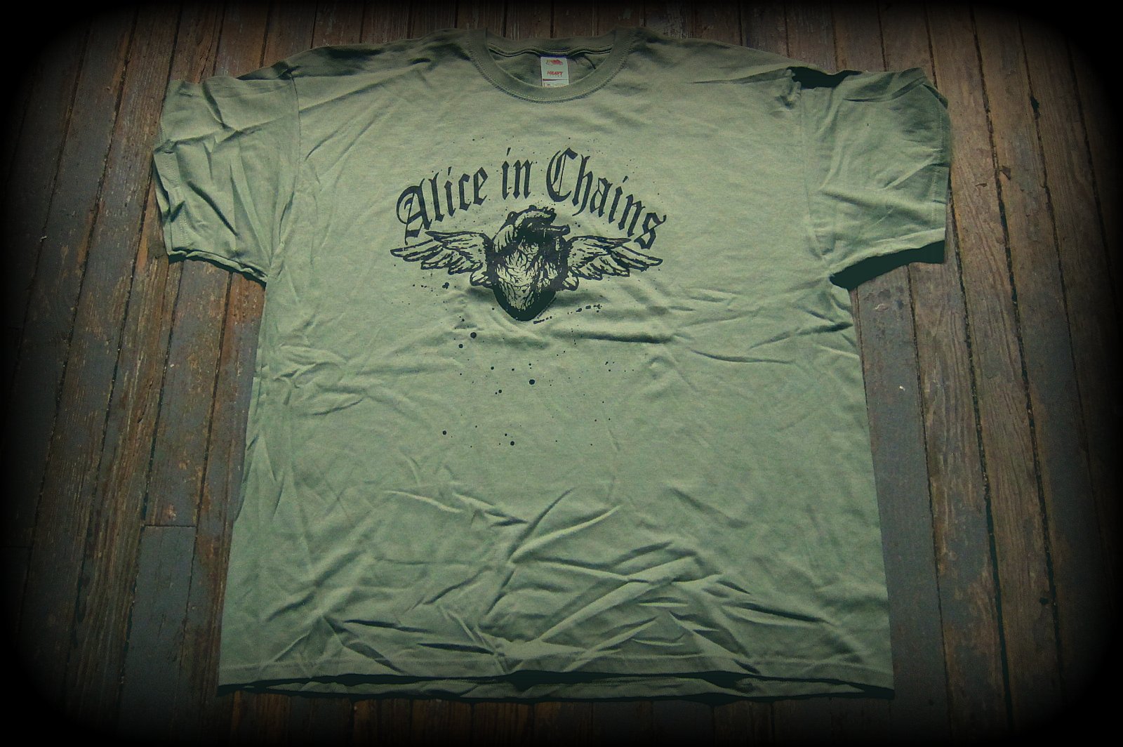 ALICE IN CHAINS - Rare Winged Heart T-Shirt